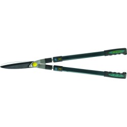 Cisailles à gazon 74-115cm, télescopique, verte