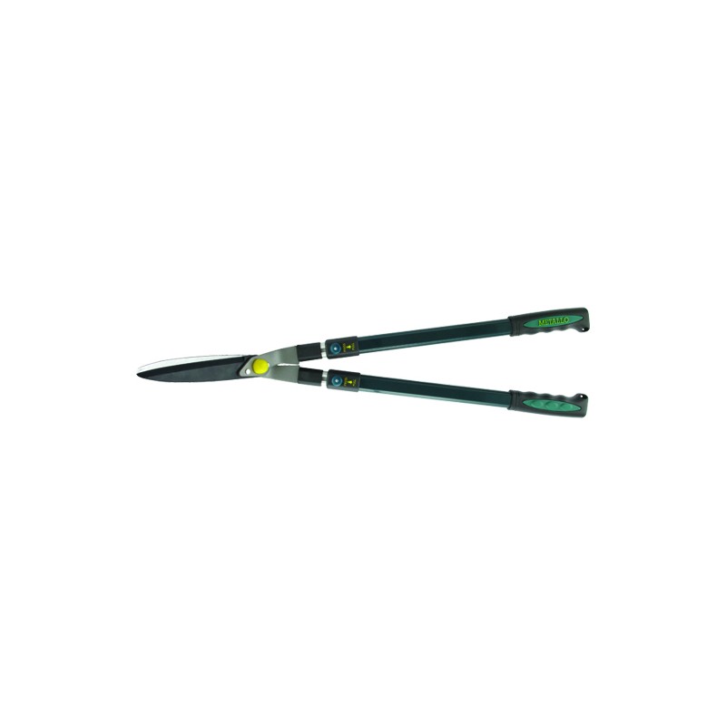 Cisailles à gazon 74-115cm, télescopique, verte