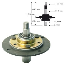 Palier adaptable a MTD 917-0912 - 717-0912