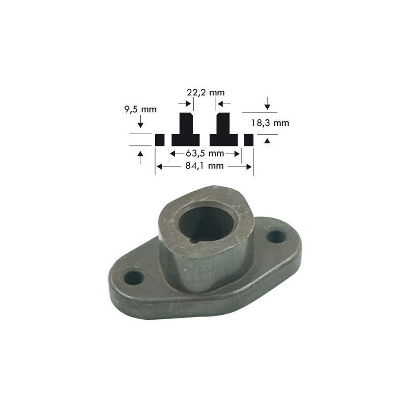 Support de lame adaptable a MTD diam 22