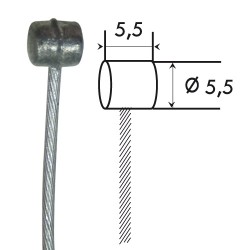 Câble gaz tête tambour