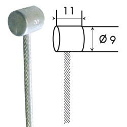 Câble embrayage 25/10 tambour