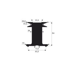 Support lame adaptable a Viking MB400-MB450   rempl. 61187025001