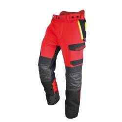 Pantalon Anti-Coupure INFINITY Taille S Rouge