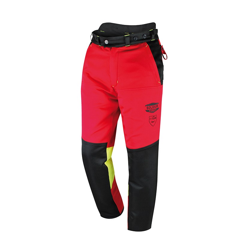 Pantalon Anti-Coupure FELIN Taille L Rouge