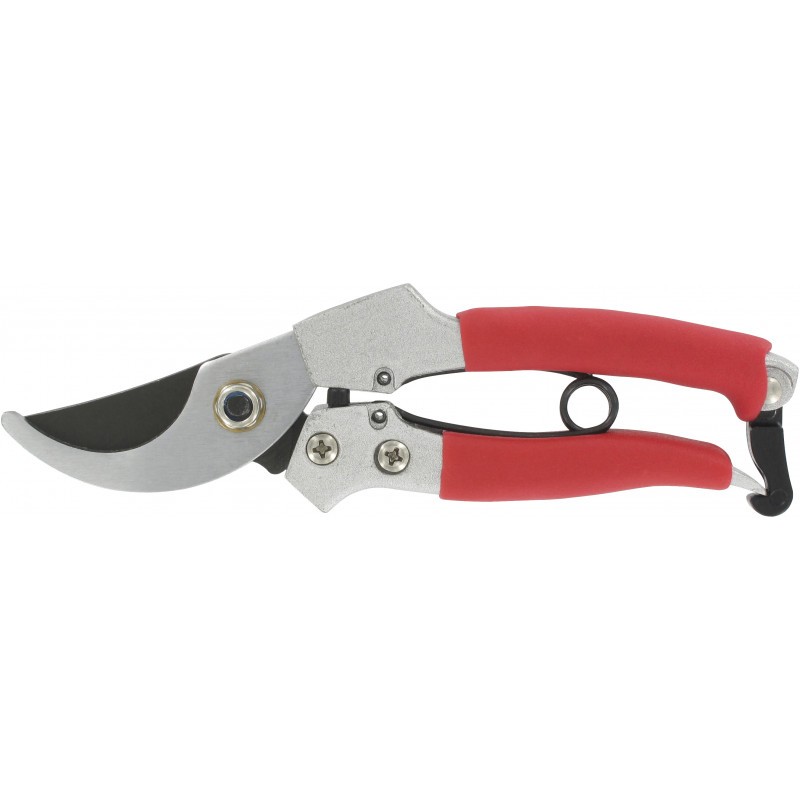 Sécateur 18cm, rouge (BUDGET)