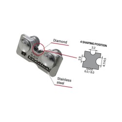 Rectifieur diamant pour meule d'affutage Tecomec